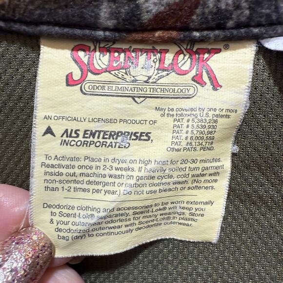 Scentlock 1/2 Zip Pullover Fleece Jacket Size XL - Picture 8 of 10